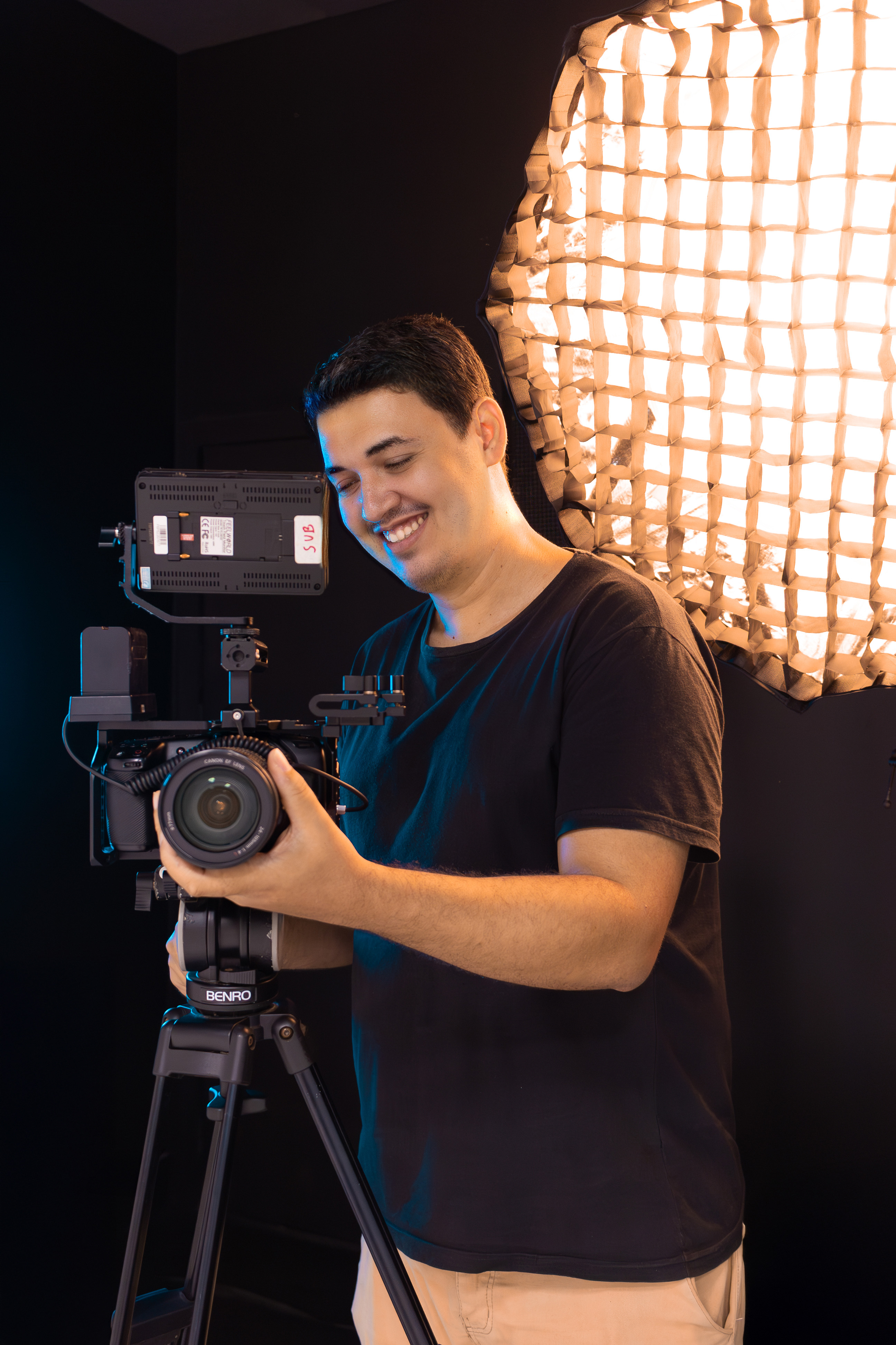 Equipamento de gravação profissional no Substudio Audiovisual em Vila Velha